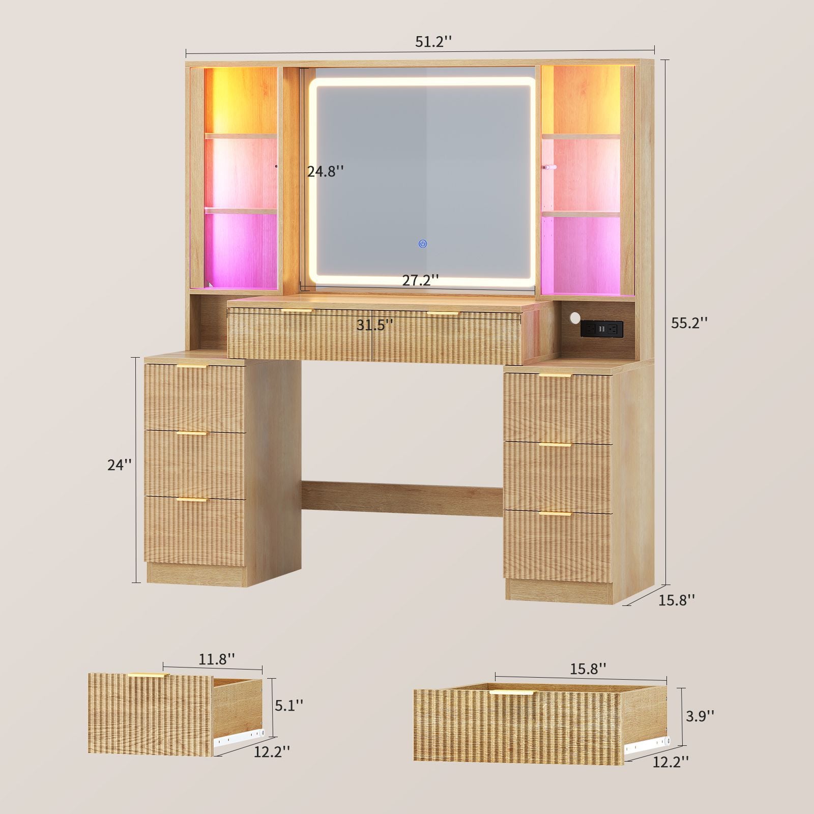 2 person desk